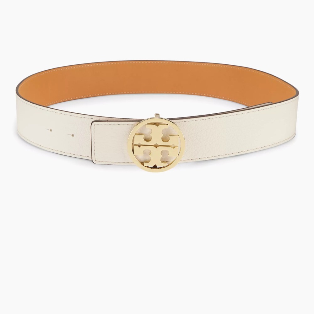 Tory Burch- Reversible Miller Leather Belt
